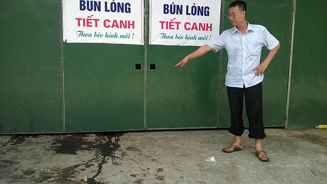 Vụ chủ quán vịt ra tay tàn độc chém khách tử vong qua lời kể của nhân chứng